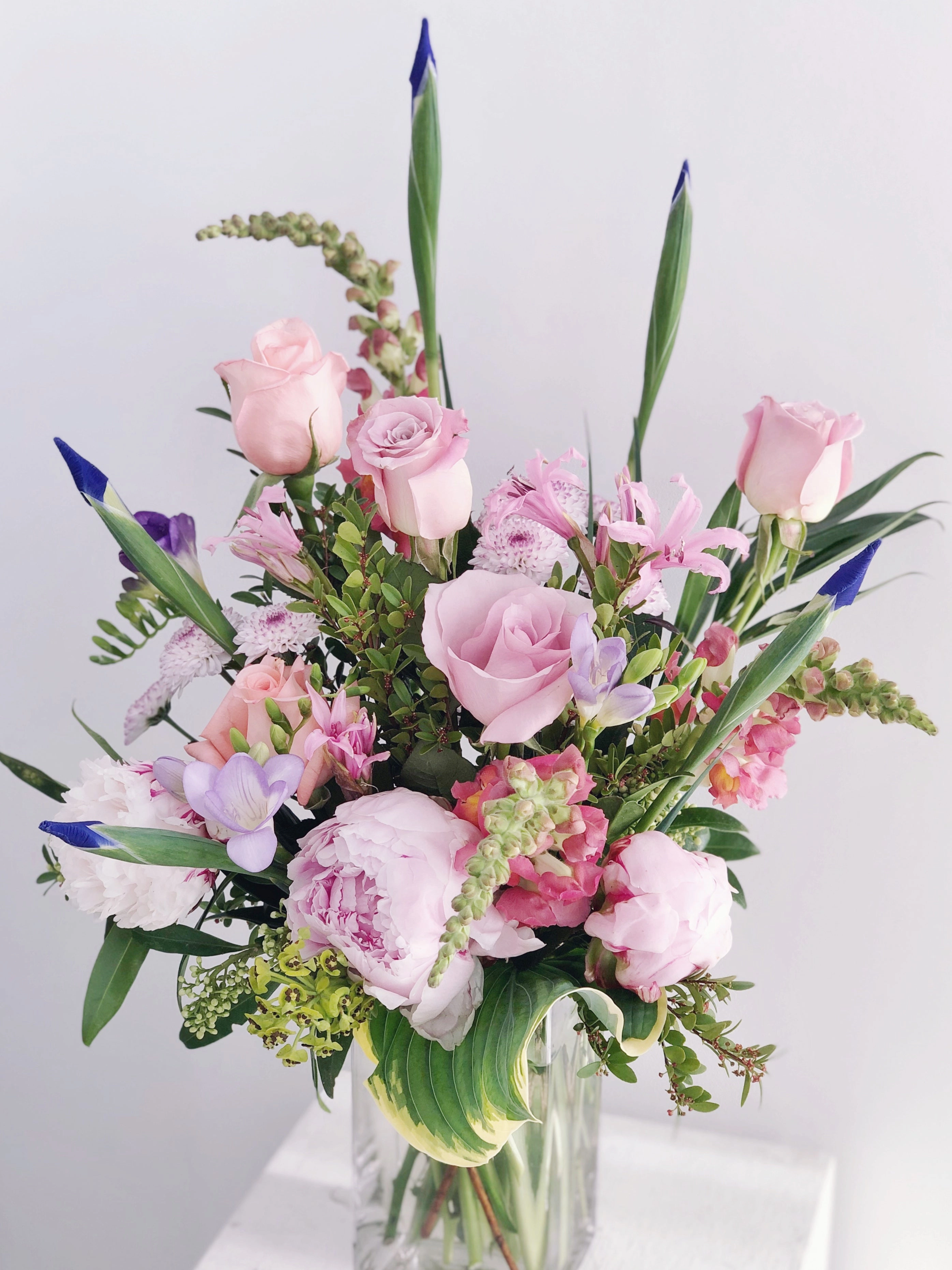 Classic Pink & Purple Arrangement