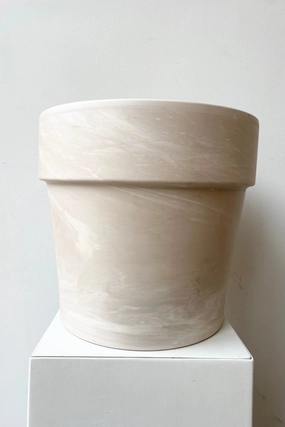 Clay Pot Granite 12",indoor flower container