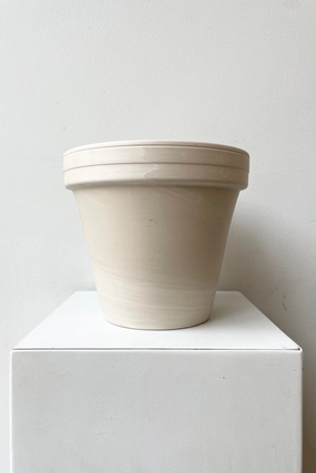Clay Pot Granite 8",indoor flower container