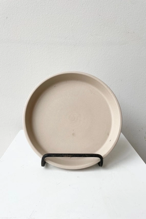 Clay Saucer granite to fit 8",indoor flower container