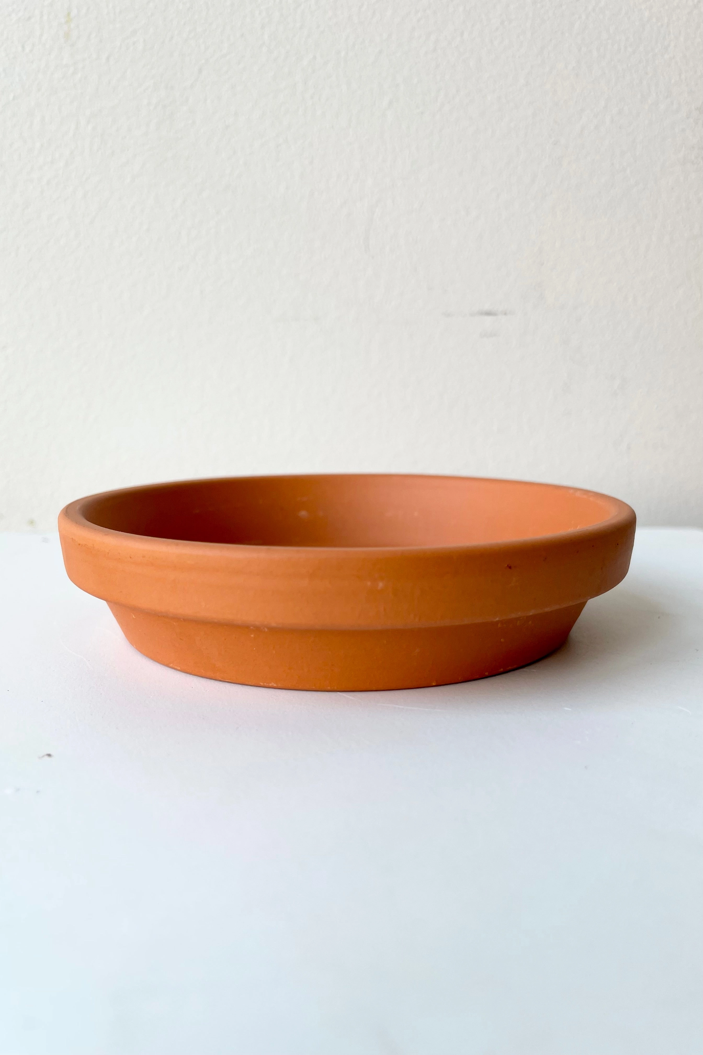 Clay Saucer Red to fit 4"