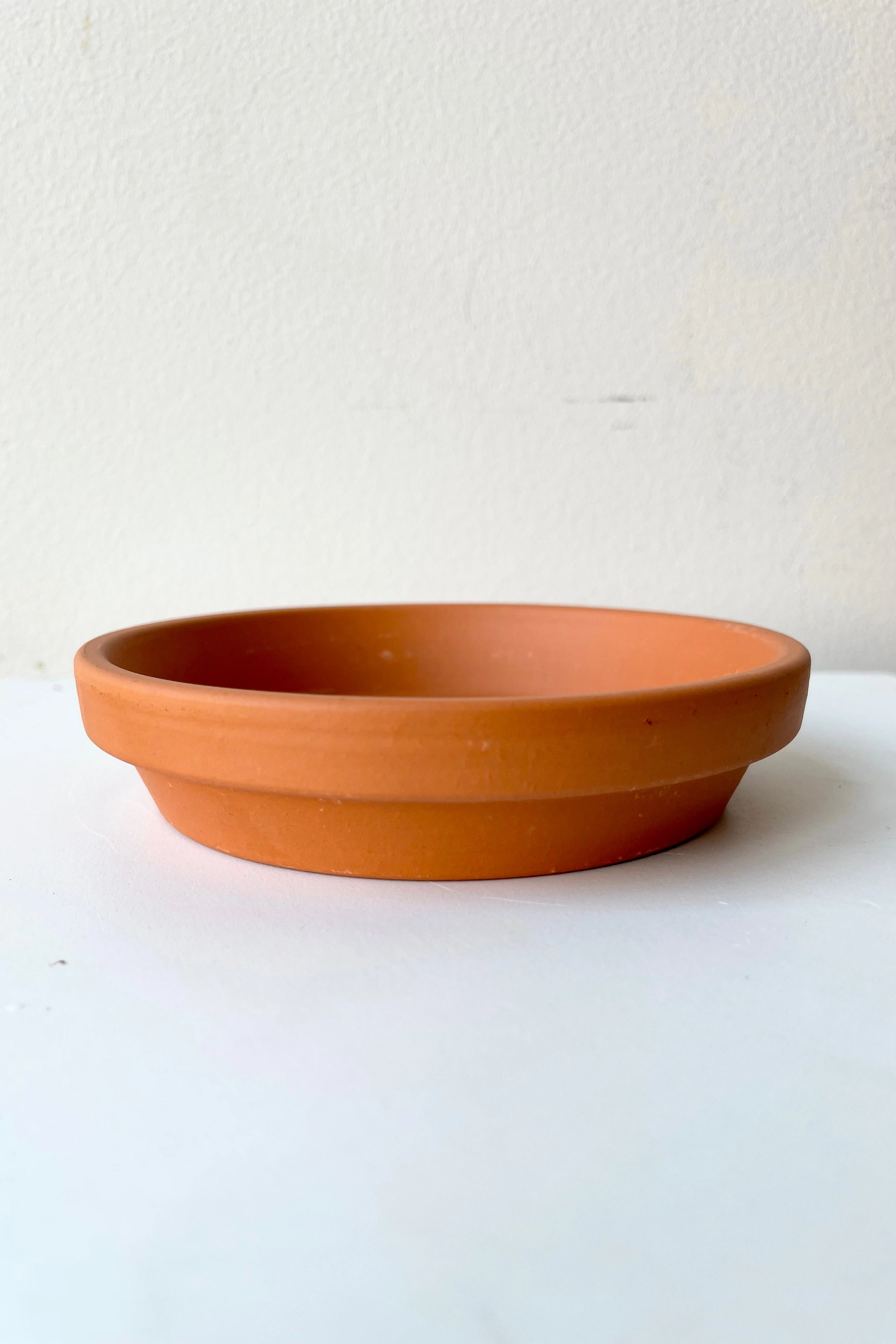 Clay Saucer Red to fit 4"