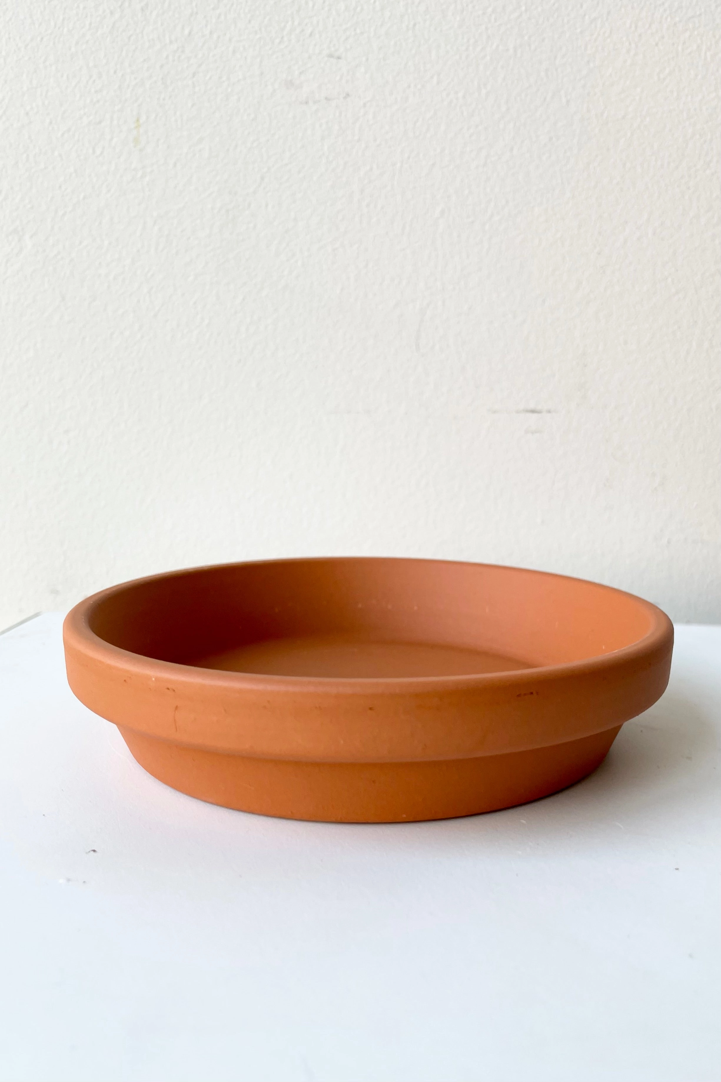 Clay Saucer Red to fit 6"