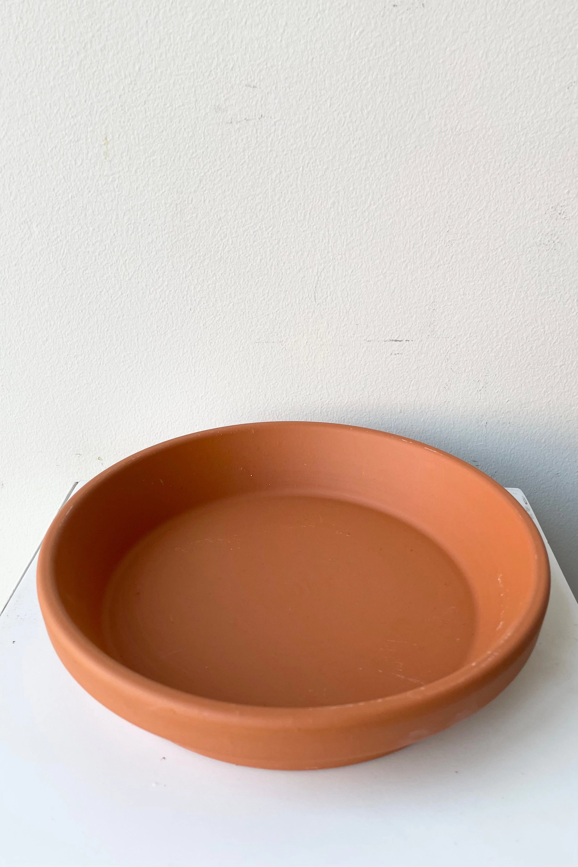 Clay Saucer Red to fit 8"