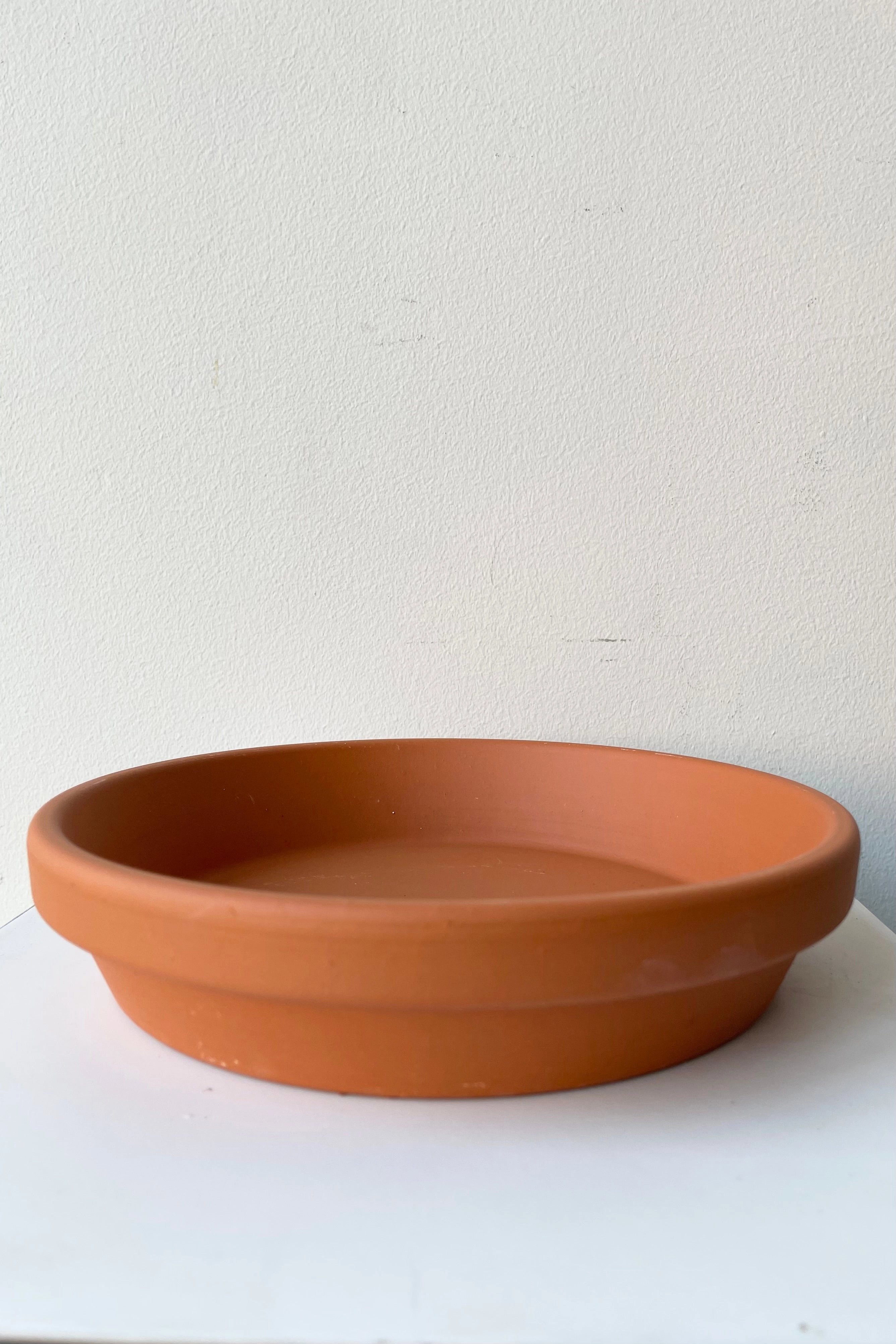 Clay Saucer Red to fit 8"