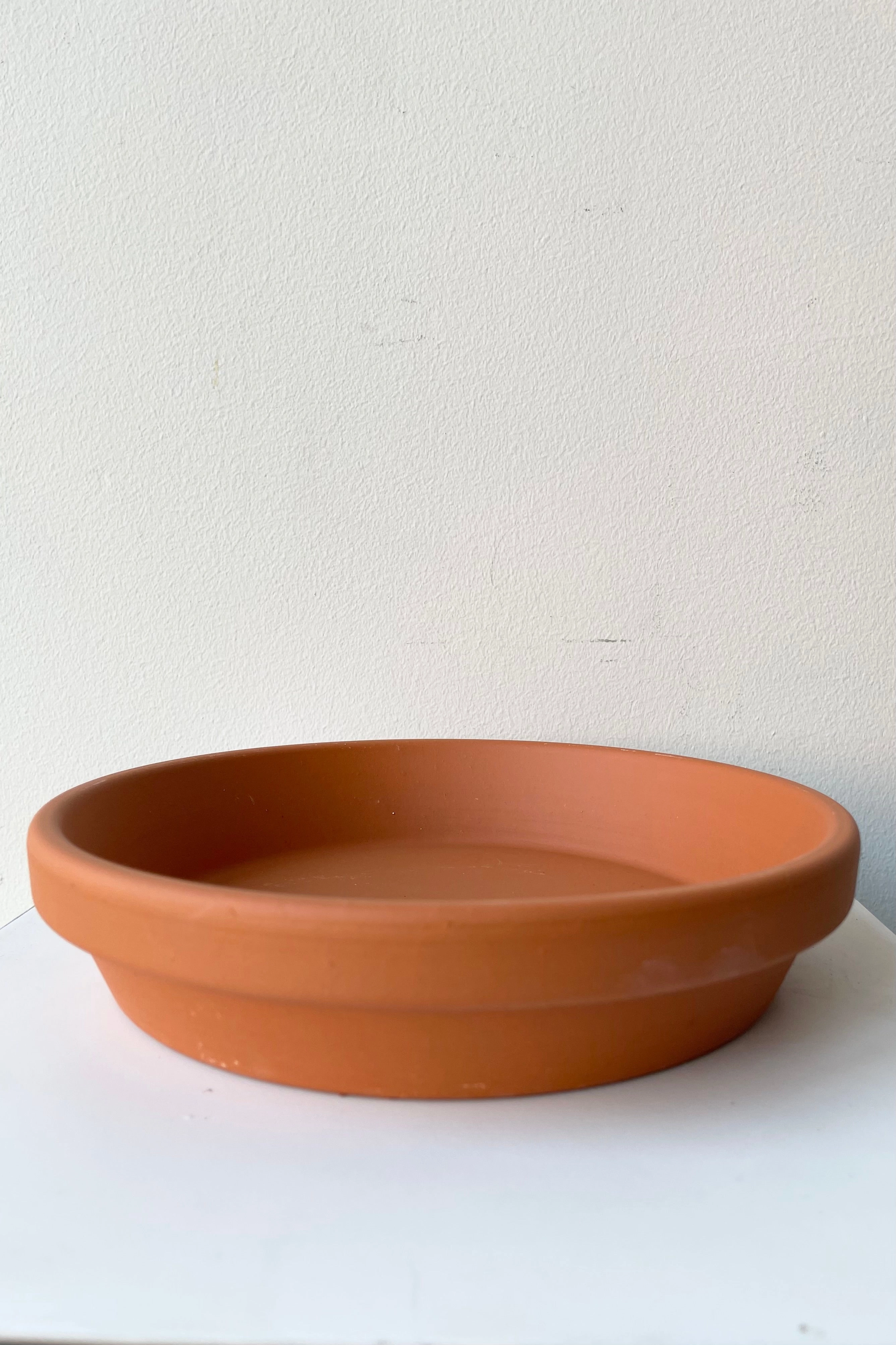 Clay Saucer Red to fit 8"