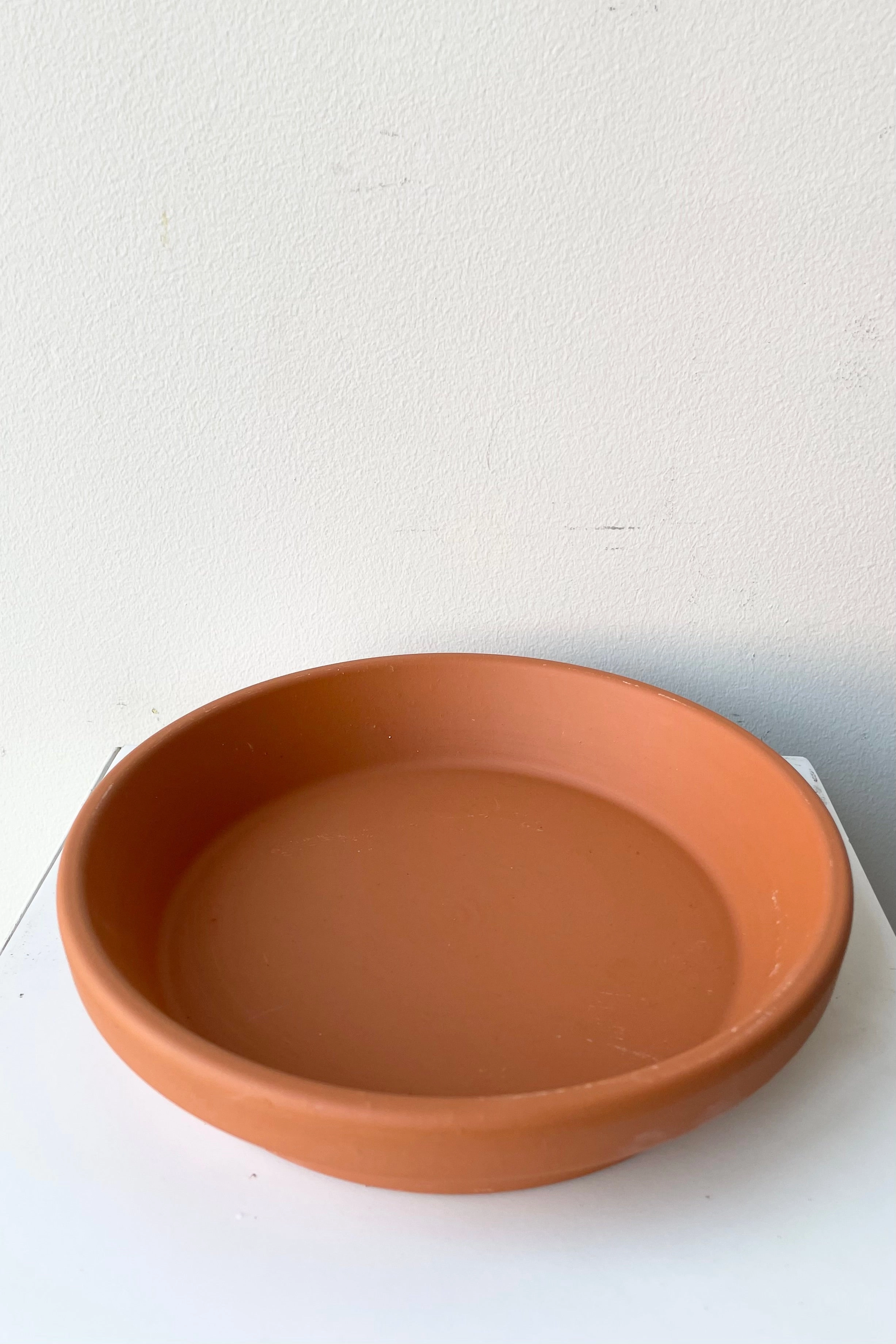 Clay Saucer Red to fit 8"