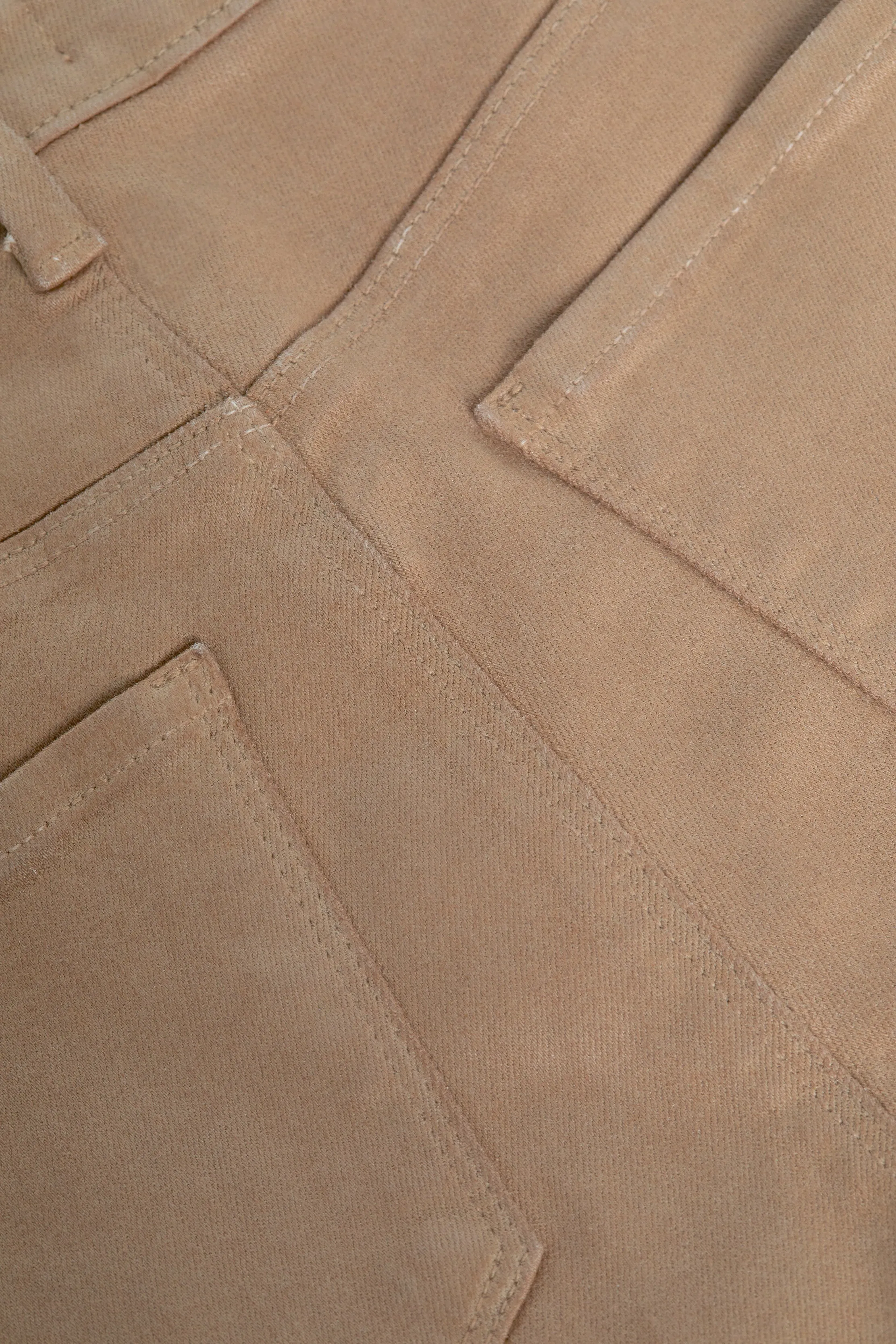 Clayton Weit geschnittene Jeans mit Beschichtung