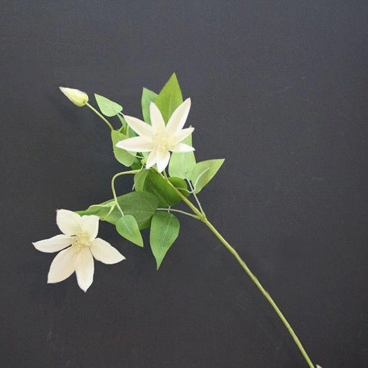Clematis 70cm Artificial Silk Flowers Stem CLEMATIS001-004