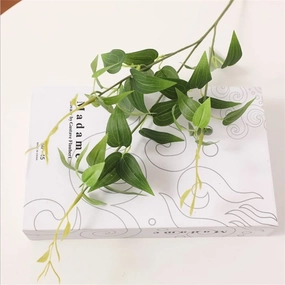 Clematis Leaf Artificial Silk Greenery 60cm CLEMATIS002,dried artificial flower