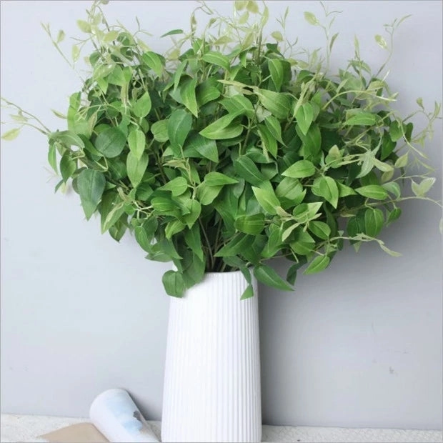 Clematis Leaf Artificial Silk Greenery 60cm CLEMATIS002