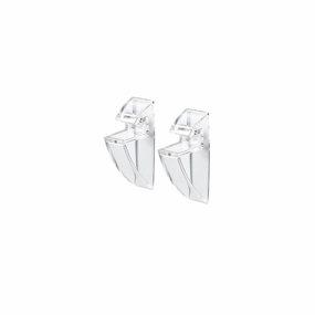 CLIP Glass Shelf Support - Set,iron plant stand