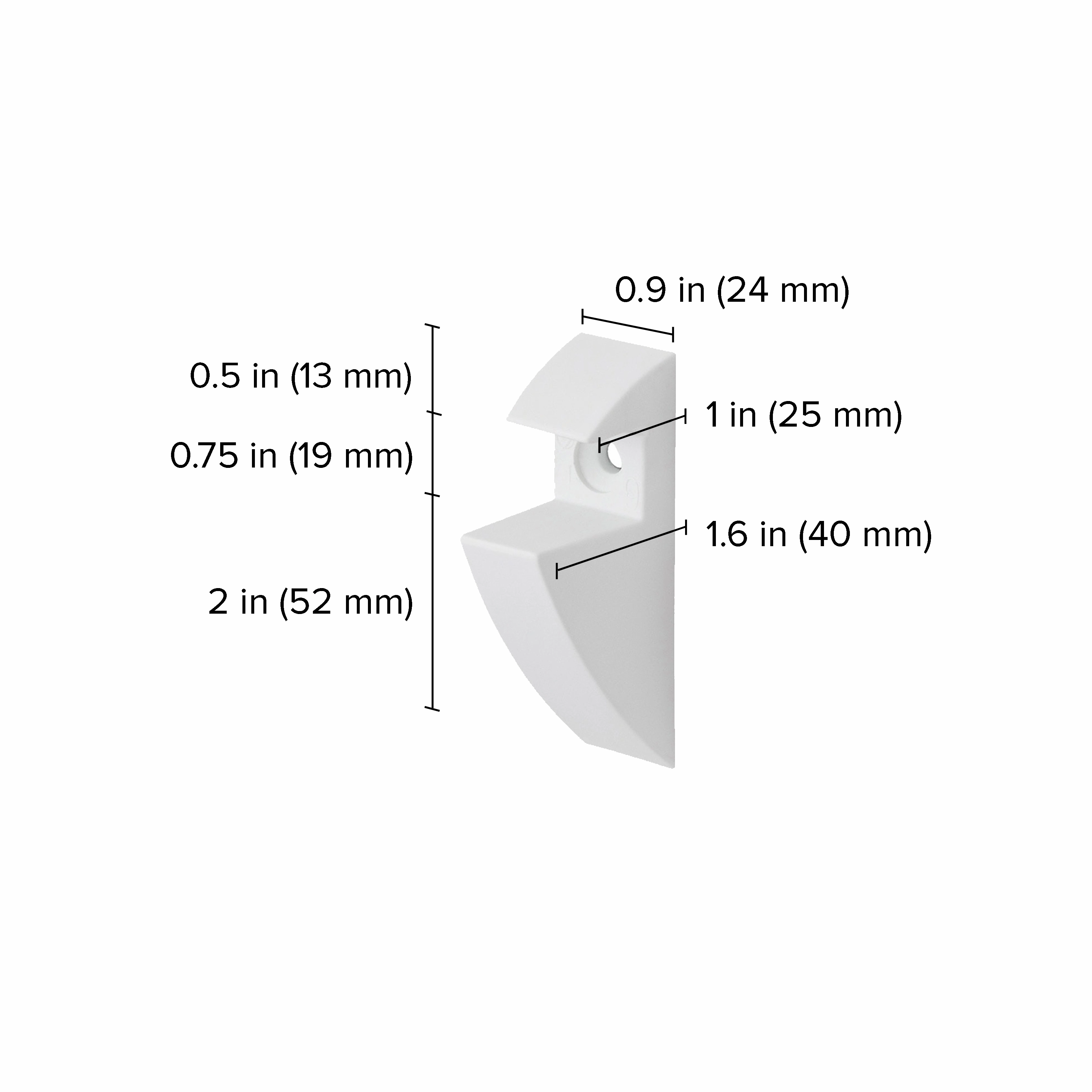CLIP Wood Shelf Support - Set