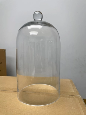 Cloche Bell Beauty And Beast 15"XD1945-1WM (NO WOOD BASE),aesthetic flower vase