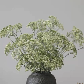 Clove Artificial Silk Flower 63cm Stem CLOVE001,dried artificial flower