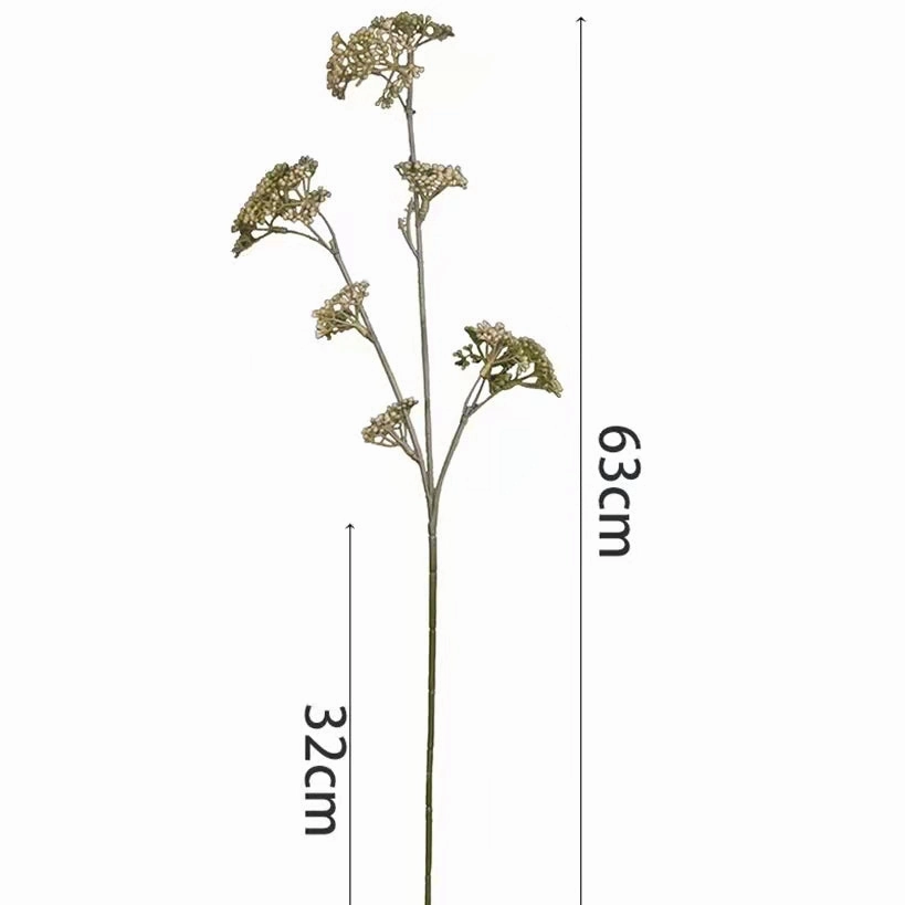 Clove Artificial Silk Flower 63cm Stem CLOVE001