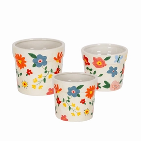 Colourful Pots,terracotta plant pot