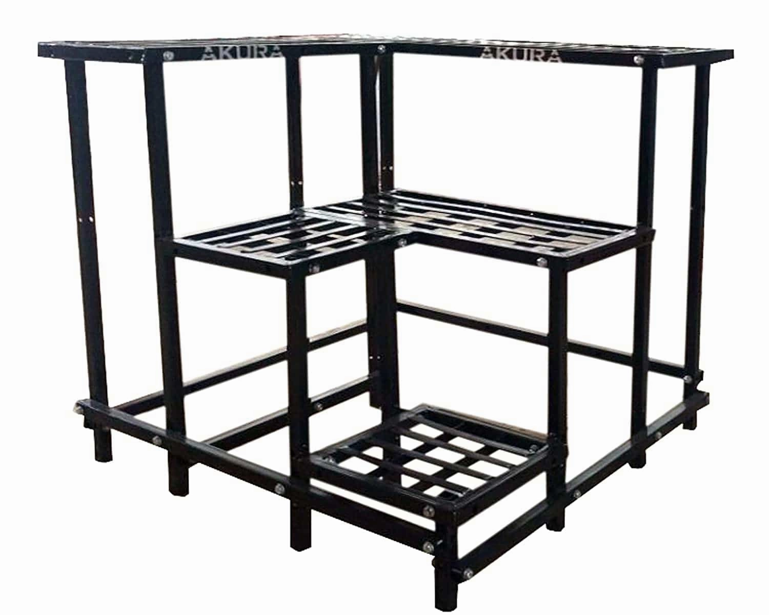 Corner Metal Planter Stand