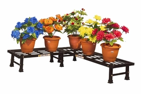 Corner Metal Planter Stand,plant shelf accessories
