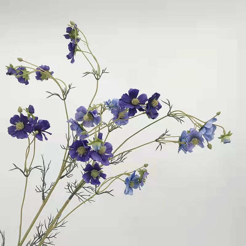 Cosmos Artificial Silk Flower 95cm Stem 2 Color Selections COSMO014-0015