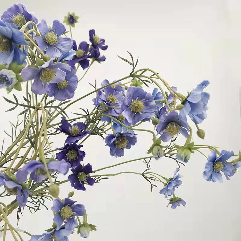 Cosmos Artificial Silk Flower 95cm Stem 2 Color Selections COSMO014-0015
