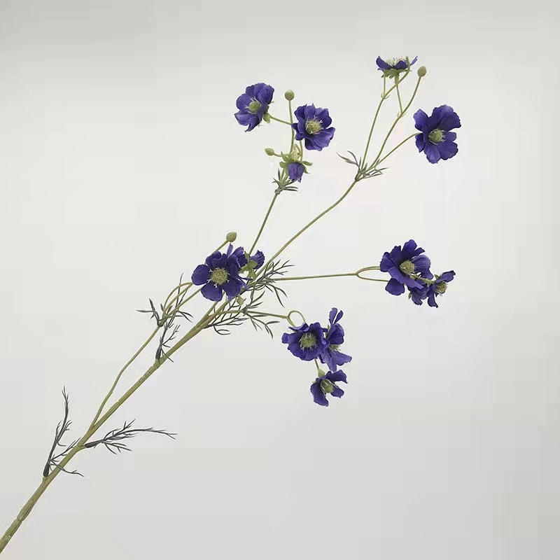 Cosmos Artificial Silk Flower 95cm Stem 2 Color Selections COSMO014-0015