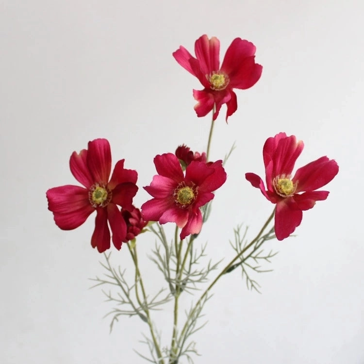 Cosmos Flower Artificial Silk 60cm 15 Colour Selections COSMO001-022