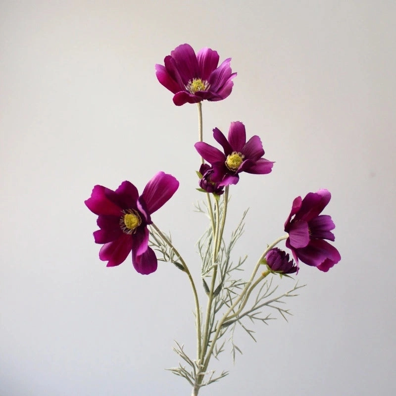 Cosmos Flower Artificial Silk 60cm 15 Colour Selections COSMO001-022