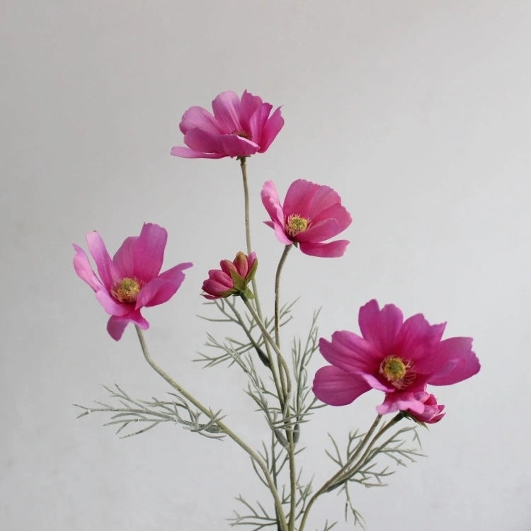 Cosmos Flower Artificial Silk 60cm 15 Colour Selections COSMO001-022