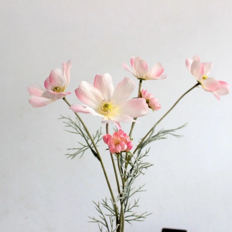 Cosmos Flower Artificial Silk 60cm 15 Colour Selections COSMO001-022
