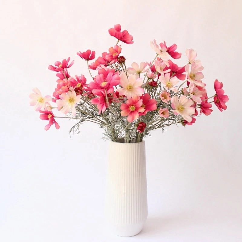 Cosmos Flower Artificial Silk 60cm 15 Colour Selections COSMO001-022