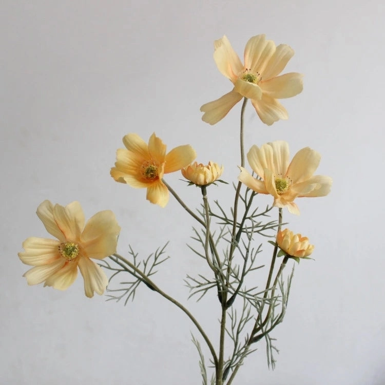 Cosmos Flower Artificial Silk 60cm 15 Colour Selections COSMO001-022