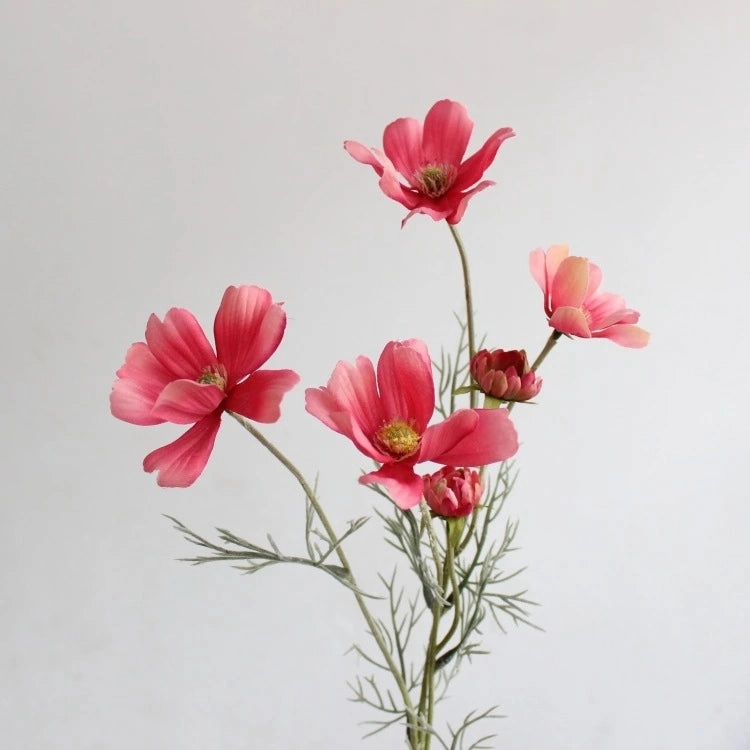 Cosmos Flower Artificial Silk 60cm 15 Colour Selections COSMO001-022