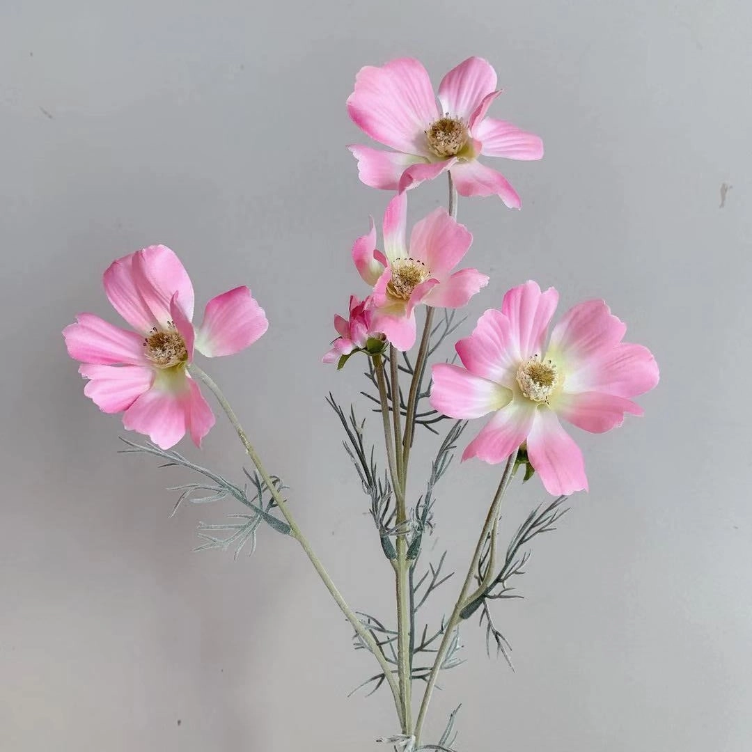 Cosmos Flower Artificial Silk 60cm 15 Colour Selections COSMO001-022
