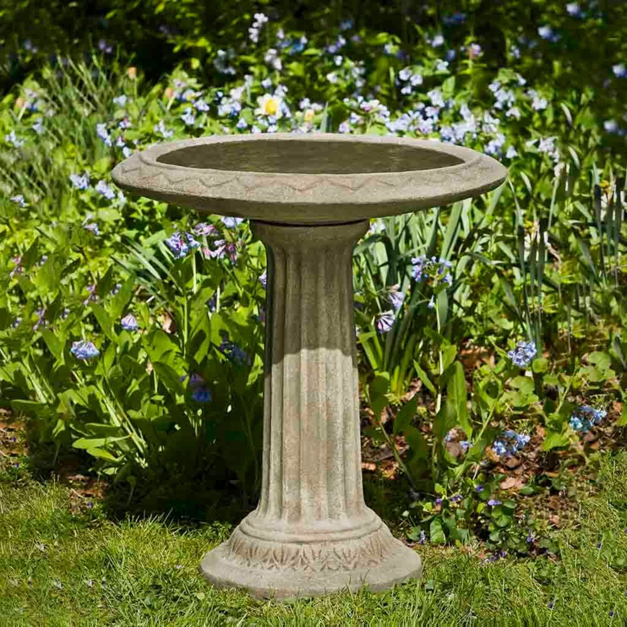 Cottage Garden Birdbath