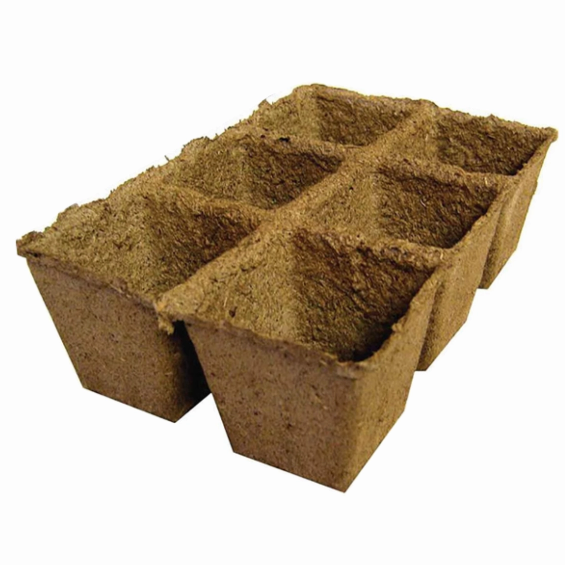 Cow Pots - 6 Cell Tray,potted plant decor