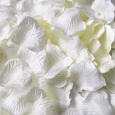 Cream Silk Rose Petal Artificial Flower artificial flower bouquet  