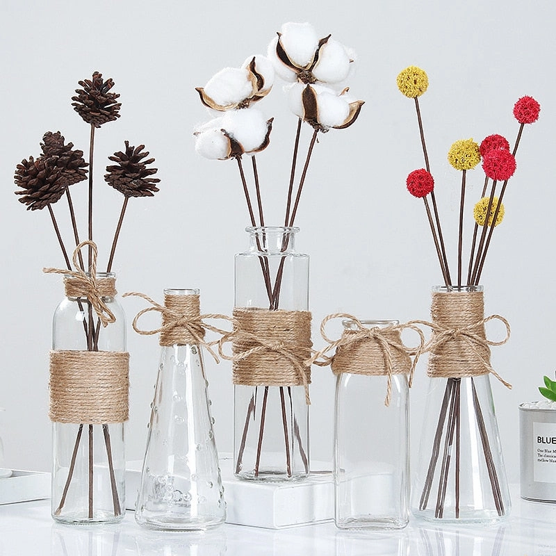 Creative Nordic Glass Vase,hand-painted ceramic vase
