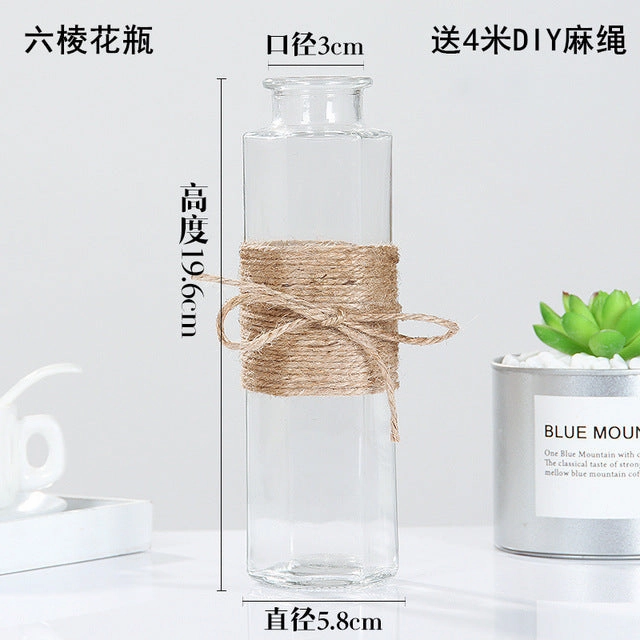 Creative Nordic Glass Vase
