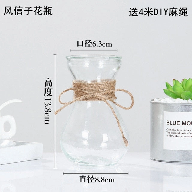Creative Nordic Glass Vase