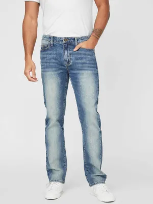Halbmond-Slim-Jeans
