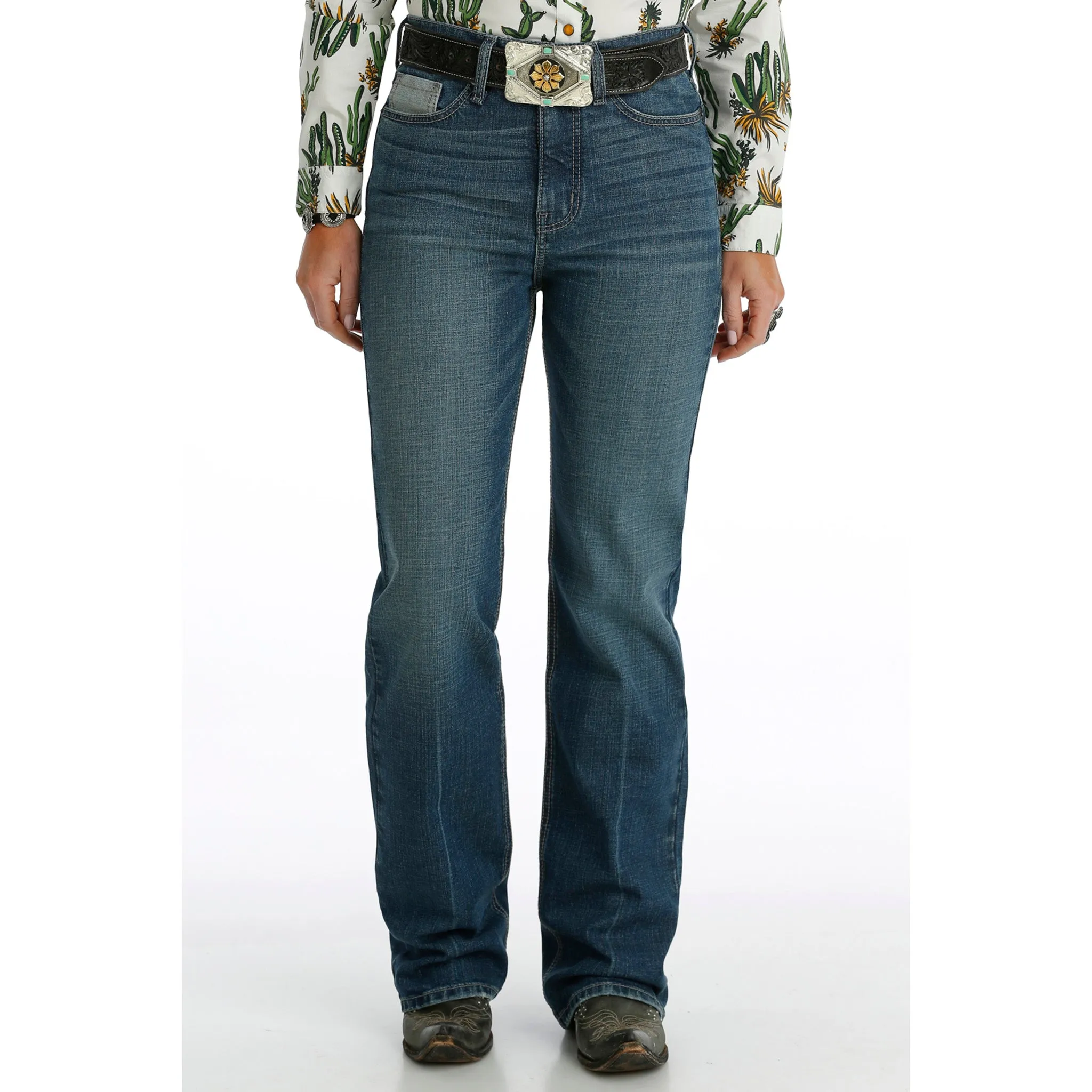 Cruel Denim Damen Dark Stone Skylar Bootcut Jeans