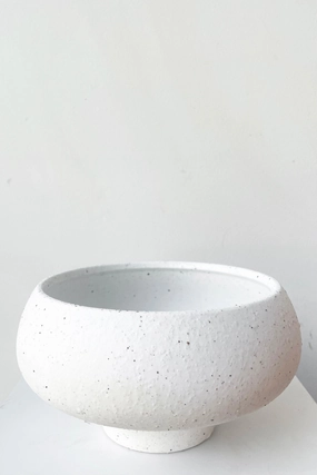 Cruz Stoneware Cachepot,indoor flower container