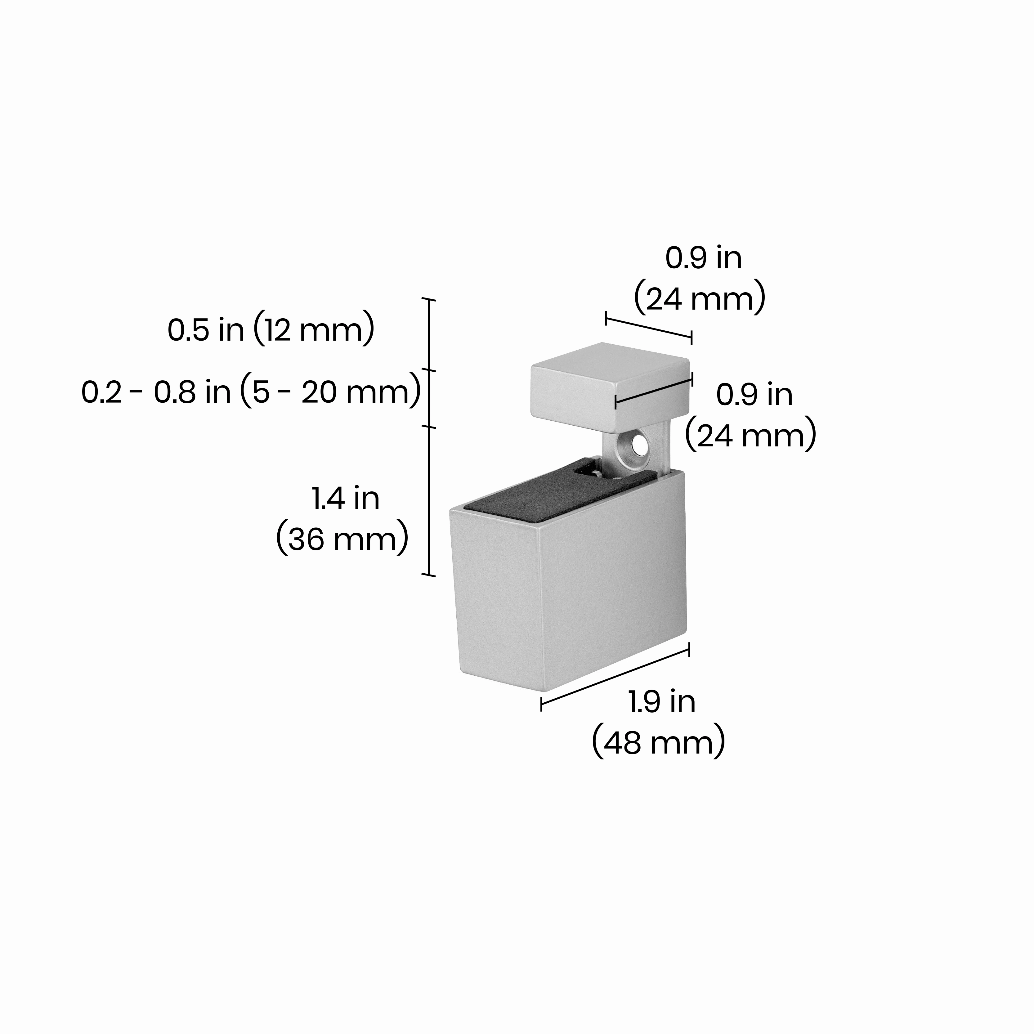 CUADRO Shelf Clip - Set
