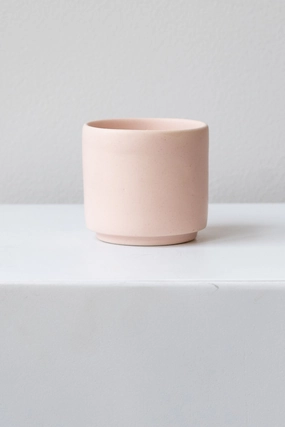 Cup Planter Freckled Pink,indoor flower container