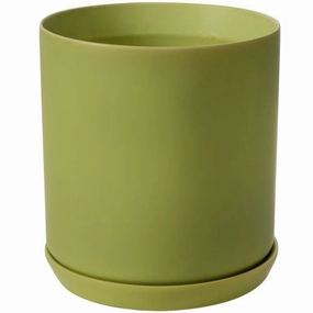 Cylinder Pot Peridot,terracotta plant pot