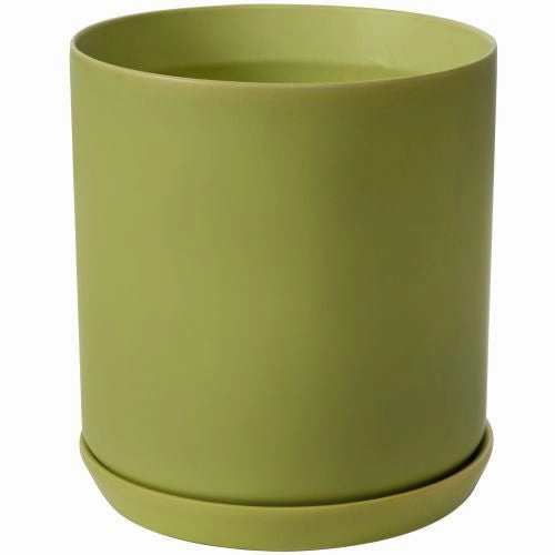 Cylinder Pot Peridot,terracotta plant pot