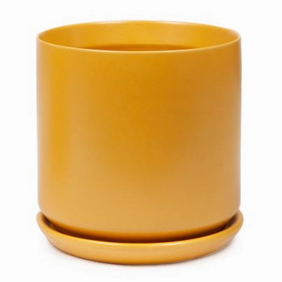 Cylinder Pot Sunset,terracotta plant pot