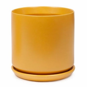 Cylinder Pot Sunset,terracotta plant pot
