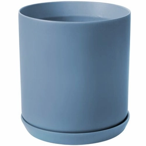 Cylinder Pot Topaz,terracotta plant pot